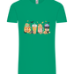 Halloween Drinks Design - Comfort Unisex T-Shirt_SPRING GREEN_front