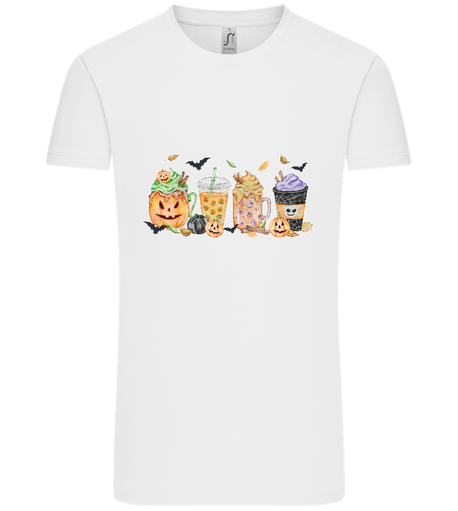 Halloween Drinks Design - Comfort Unisex T-Shirt_WHITE_front