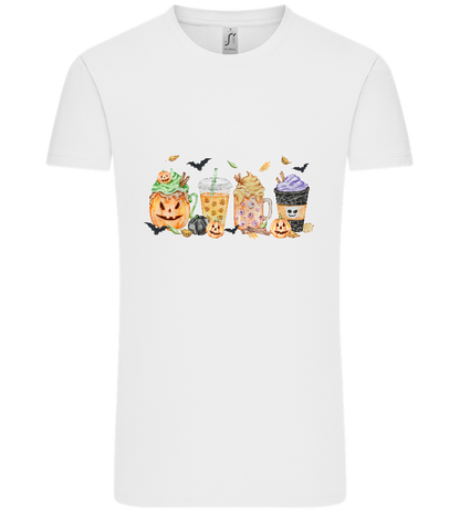 Halloween Drinks Design - Comfort Unisex T-Shirt_WHITE_front