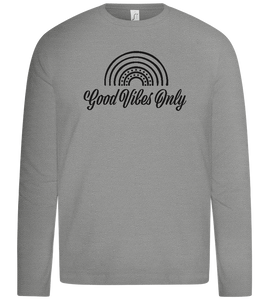 Good Vibes Only Rainbow Design - Premium kids long sleeve t-shirt