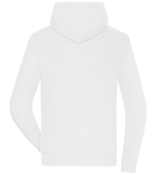 Let's Kick Some Grass Design - Premium unisex hoodie_WHITE_back