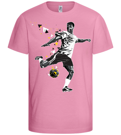 The Perfect Shot Design - Basic kids t-shirt_PINK ORCHID_front