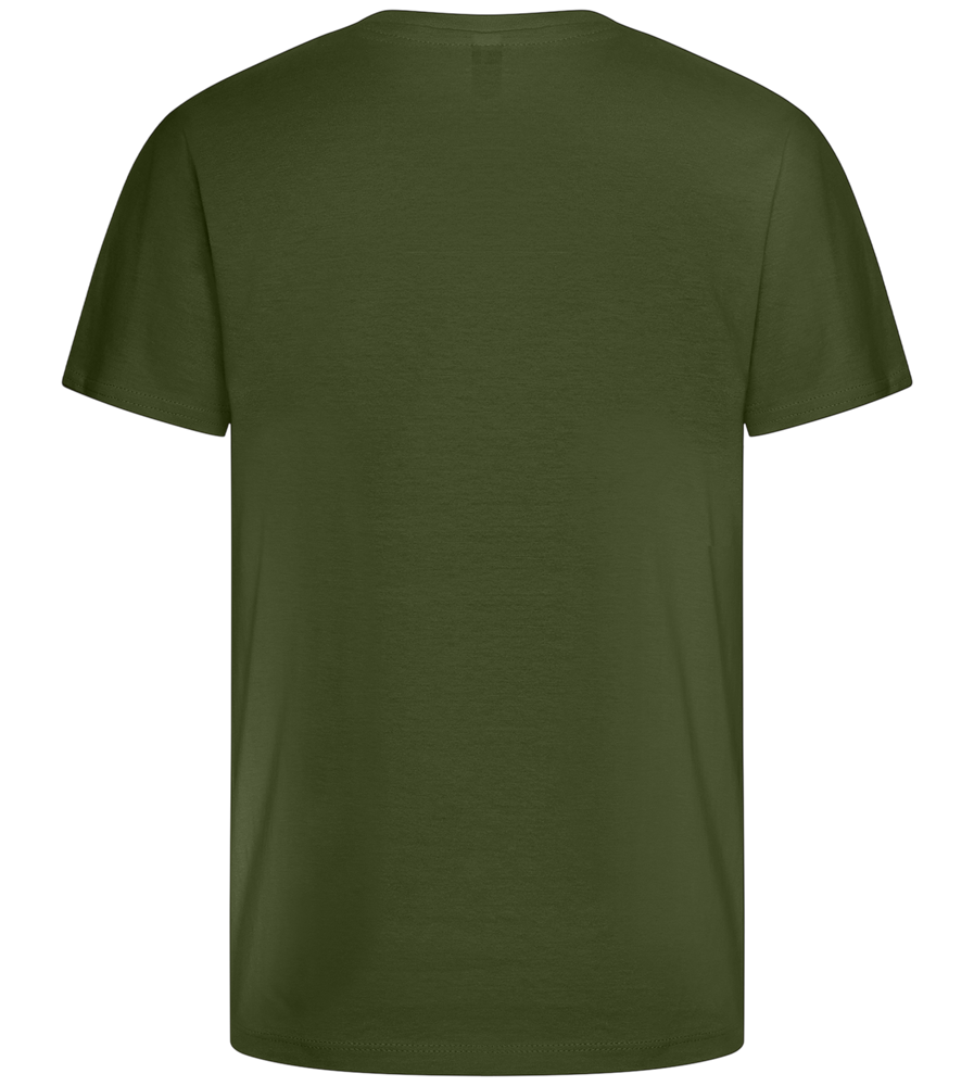 The Perfect Shot Design - Basic kids t-shirt_ARMY_back