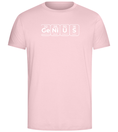 Genius Periodic Table Design - Comfort Unisex T-Shirt_CANDY PINK_front