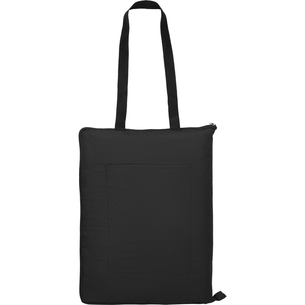 Foldable Picnic Blanket_BLACK_front
