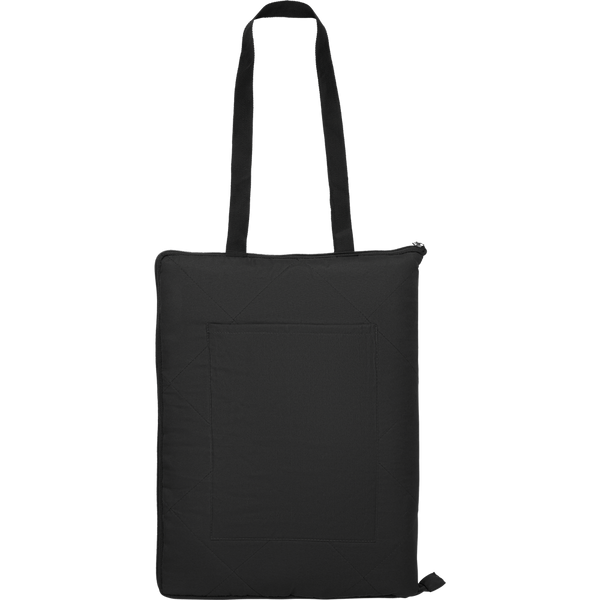 Foldable Picnic Blanket_BLACK_front