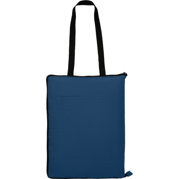 Foldable Picnic Blanket_BLUE_front