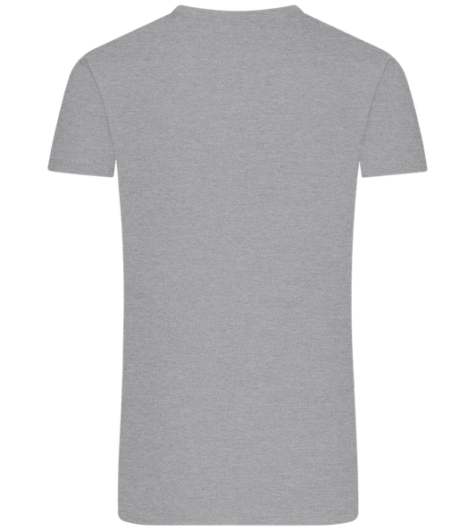Be Happy Design - Comfort Unisex T-Shirt_ORION GREY_back
