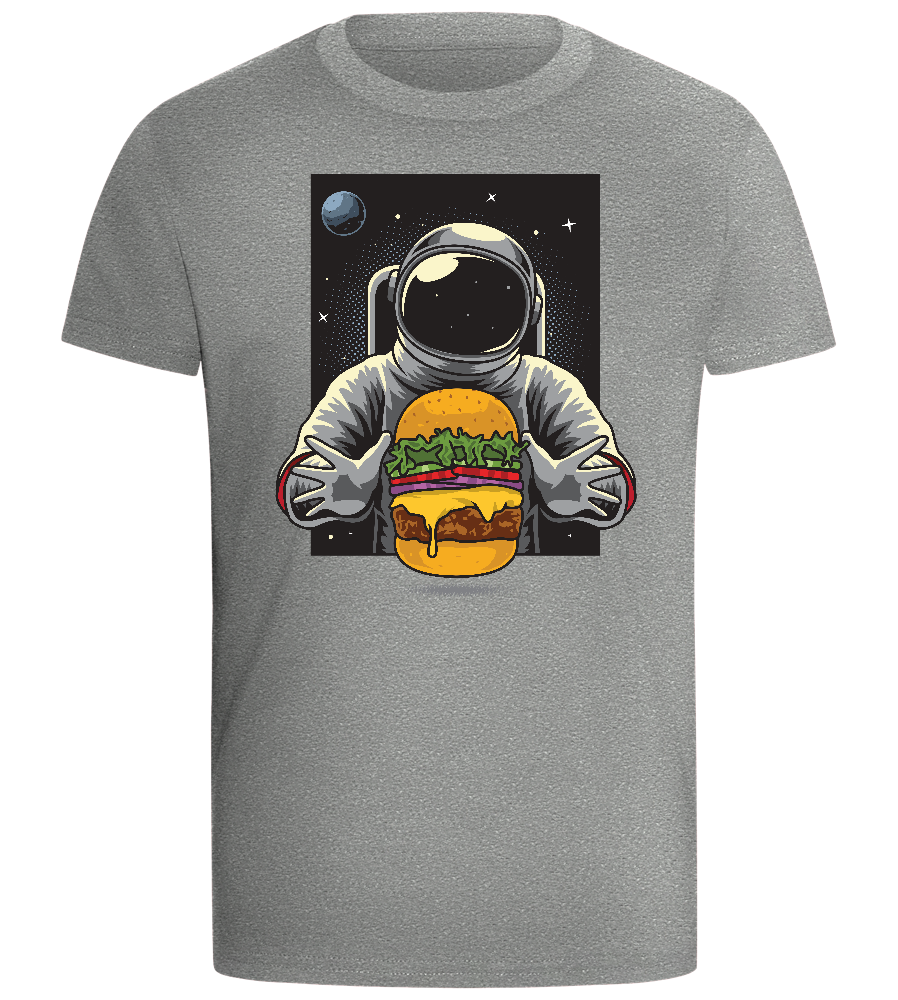 Astroburger Design - Comfort boys fitted t-shirt_ORION GREY_front