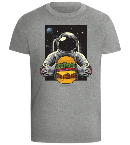 Astroburger Design - Comfort boys fitted t-shirt_ORION GREY_front