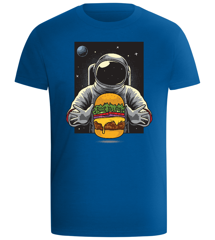 Astroburger Design - Comfort boys fitted t-shirt_ROYAL_front