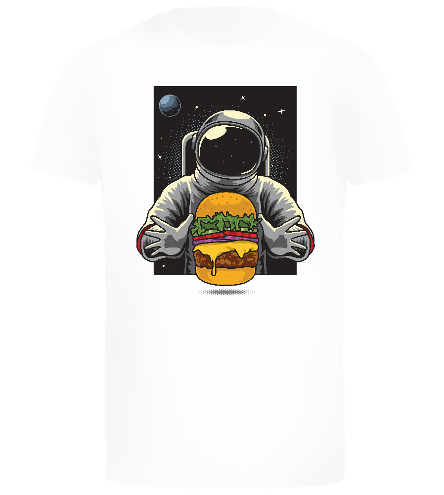 Astroburger Design - Comfort boys fitted t-shirt_WHITE_front