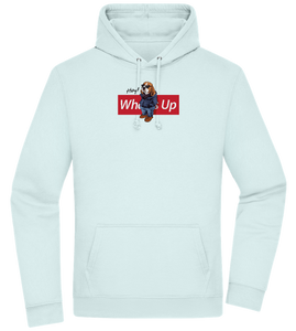 What's Up Dog Design - Premium Essential Unisex Hoodie