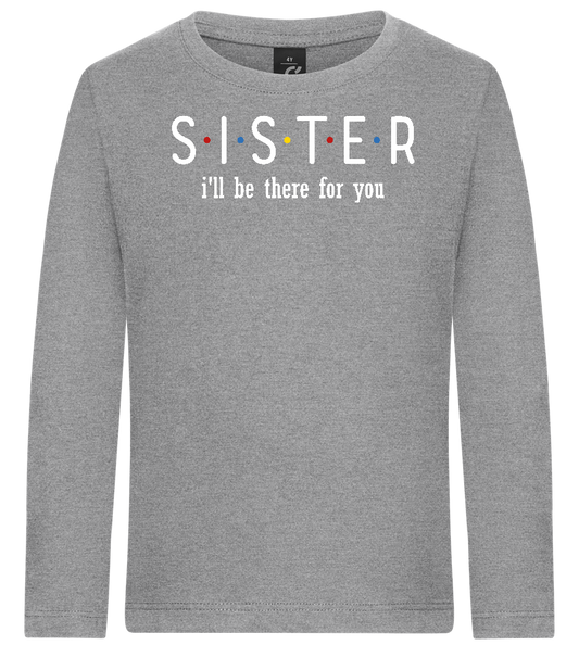 Sister Design - Premium kids long sleeve t-shirt_ORION GREY_front