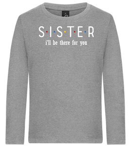 Sister Design - Premium kids long sleeve t-shirt