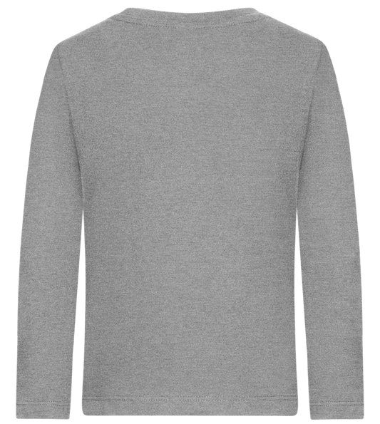 Sister Design - Premium kids long sleeve t-shirt_ORION GREY_back