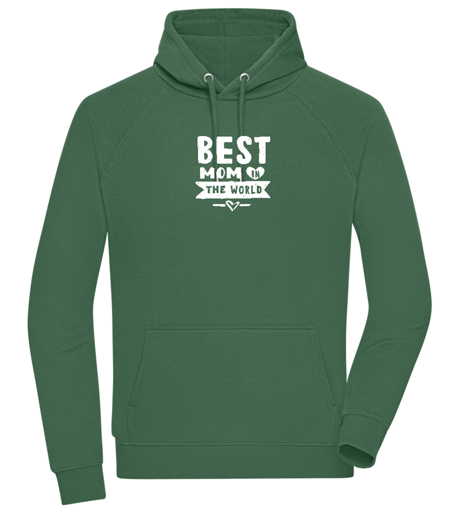 Best Mom Design - Comfort unisex hoodie_GREEN BOTTLE_front