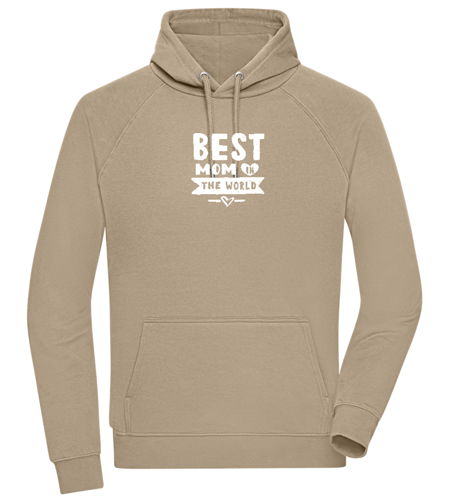 Best Mom Design - Comfort unisex hoodie_KHAKI_front