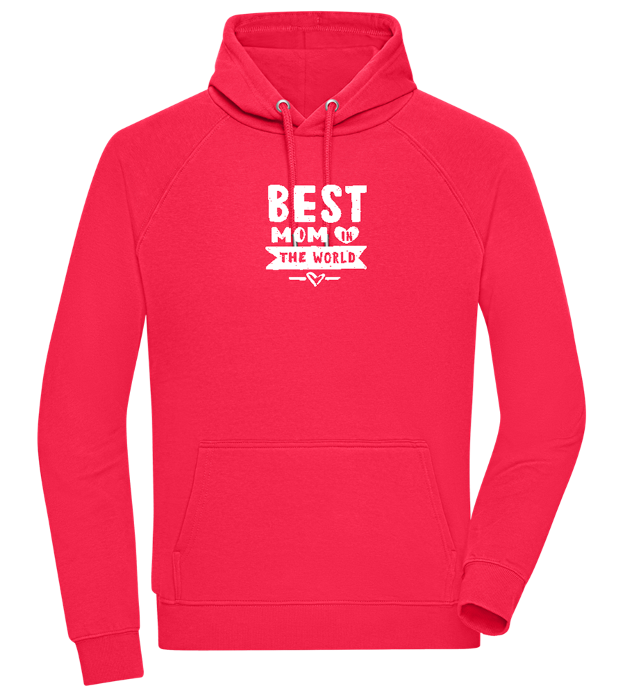 Best Mom Design - Comfort unisex hoodie_RED_front