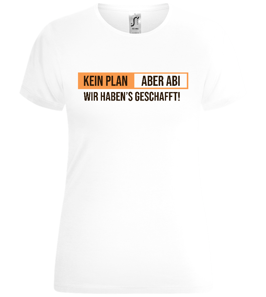 Wir Haben's Geschafft Design - Comfort women's t-shirt_WHITE_front