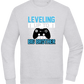 Leveling Up To Big Brother Design - Comfort Essential Unisex Sweater_ORION GREY II_front