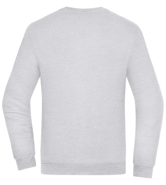 Leveling Up To Big Brother Design - Comfort Essential Unisex Sweater_ORION GREY II_back