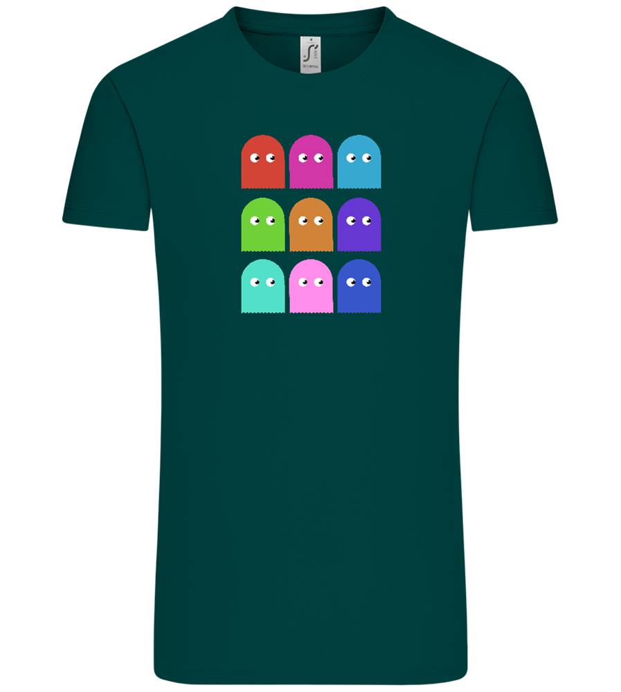 Classic Ghosts Design - Comfort Unisex T-Shirt_GREEN EMPIRE_front