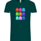 Classic Ghosts Design - Comfort Unisex T-Shirt_GREEN EMPIRE_front