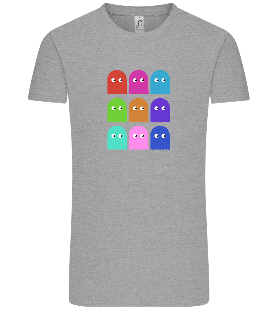 Classic Ghosts Design - Comfort Unisex T-Shirt_ORION GREY_front