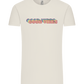 Good Vibes Rainbow Design - Comfort Unisex T-Shirt_ECRU_front