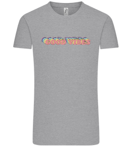 Good Vibes Rainbow Design - Comfort Unisex T-Shirt