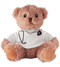 Teddy bear plush doctor_WHITE_front