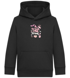 Pink Trick or Treat Design - Comfort Kids Hoodie