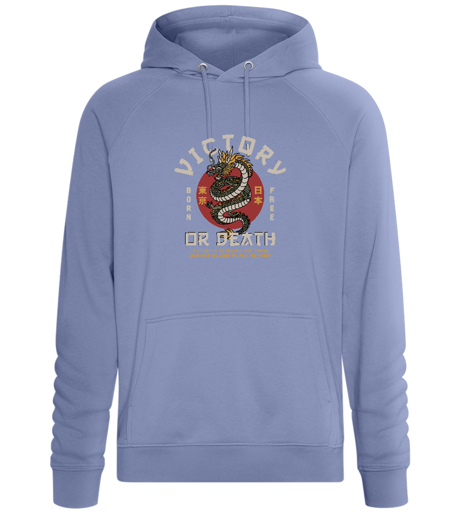 Victory Dragon Design - Comfort unisex hoodie_BLUE_front