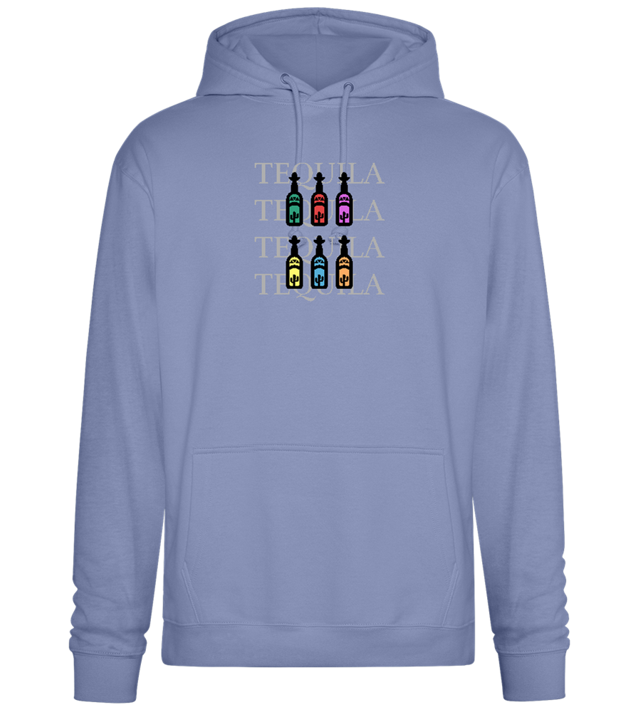 Tequila Design - Premium Essential Unisex Hoodie_BLUE_front