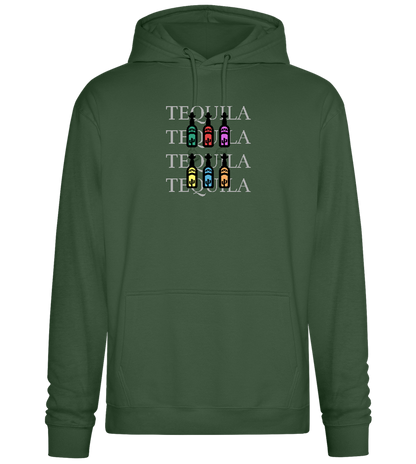 Tequila Design - Premium Essential Unisex Hoodie_GREEN BOTTLE_front