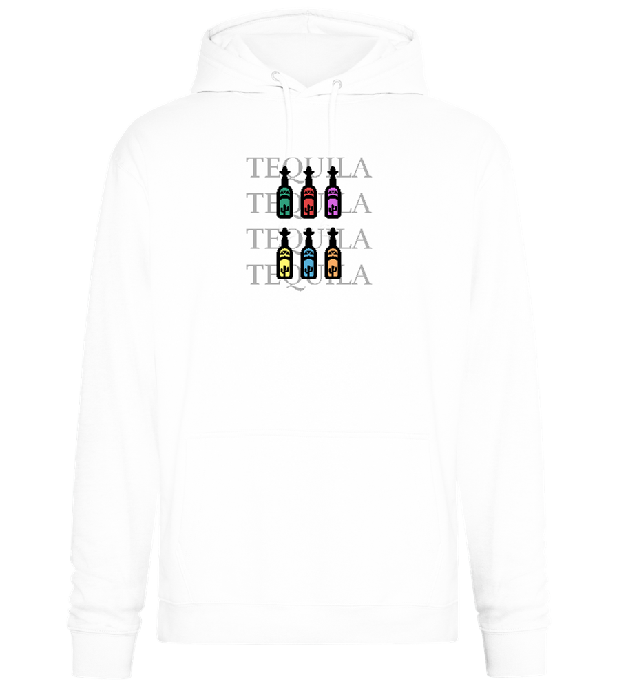 Tequila Design - Premium Essential Unisex Hoodie_WHITE_front