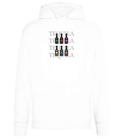 Tequila Design - Premium Essential Unisex Hoodie_WHITE_front