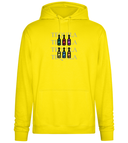 Tequila Design - Premium Essential Unisex Hoodie_YELLOW_front