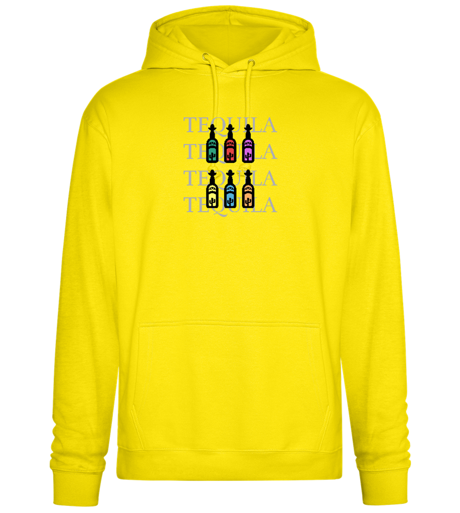 Tequila Design - Premium Essential Unisex Hoodie_YELLOW_front