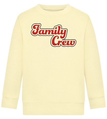 Family Crew Design - Comfort Kids Sweater_AMARELO CLARO_front