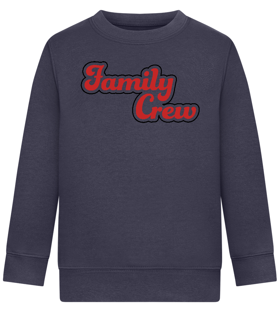 Family Crew Design - Comfort Kids Sweater_FRENCH NAVY_front