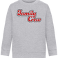 Family Crew Design - Comfort Kids Sweater_ORION GREY II_front