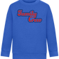 Family Crew Design - Comfort Kids Sweater_ROYAL_front