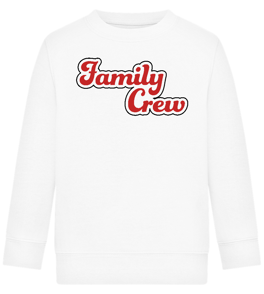 Family Crew Design - Comfort Kids Sweater_WHITE_front