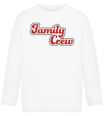 Family Crew Design - Comfort Kids Sweater_WHITE_front