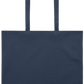 Zodiac Aries Design - Premium colored cotton tote bag_FRENCH NAVY_back