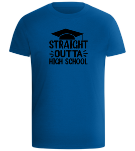 Straight Outta Highschool Design - Comfort boys fitted t-shirt