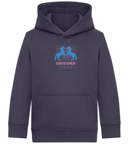 Unicorn Apparel 2023 Design - Comfort Kids Hoodie_FRENCH NAVY_front