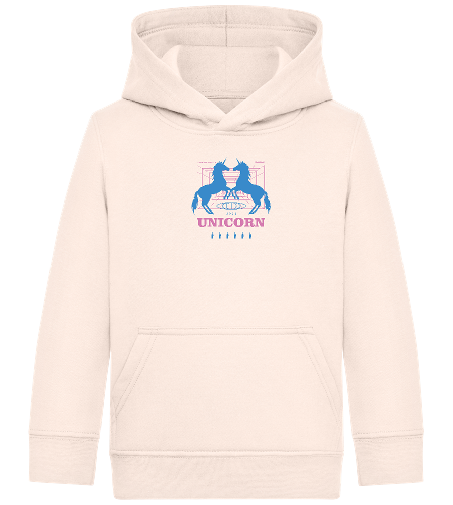 Unicorn Apparel 2023 Design - Comfort Kids Hoodie_LIGHT PEACH ROSE_front